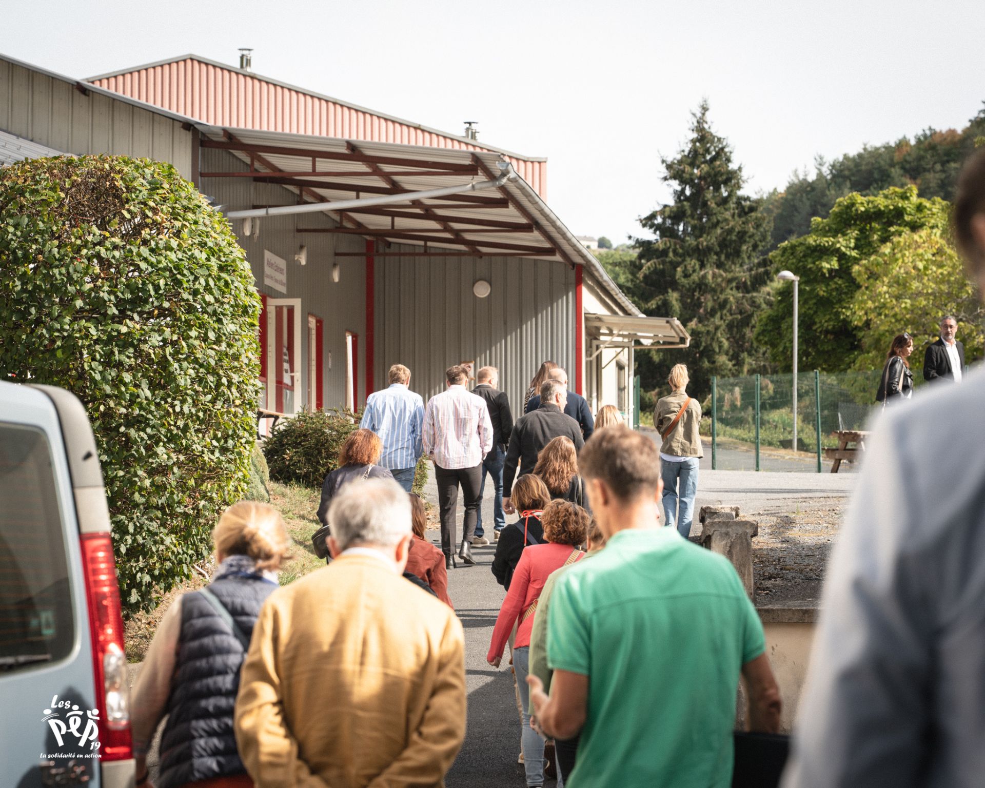Visite des membres des Entrepreneurs Corrèze à l’ESAT Moulin du Soleil